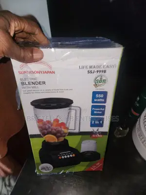 Original 2in 1 Super Sony Japan Electric Blender 550 Watts 2 in 1