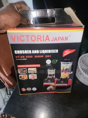 Victoria Japan Crusher and Liquidiser 2in1 Vt-Sb 9588 8800watts