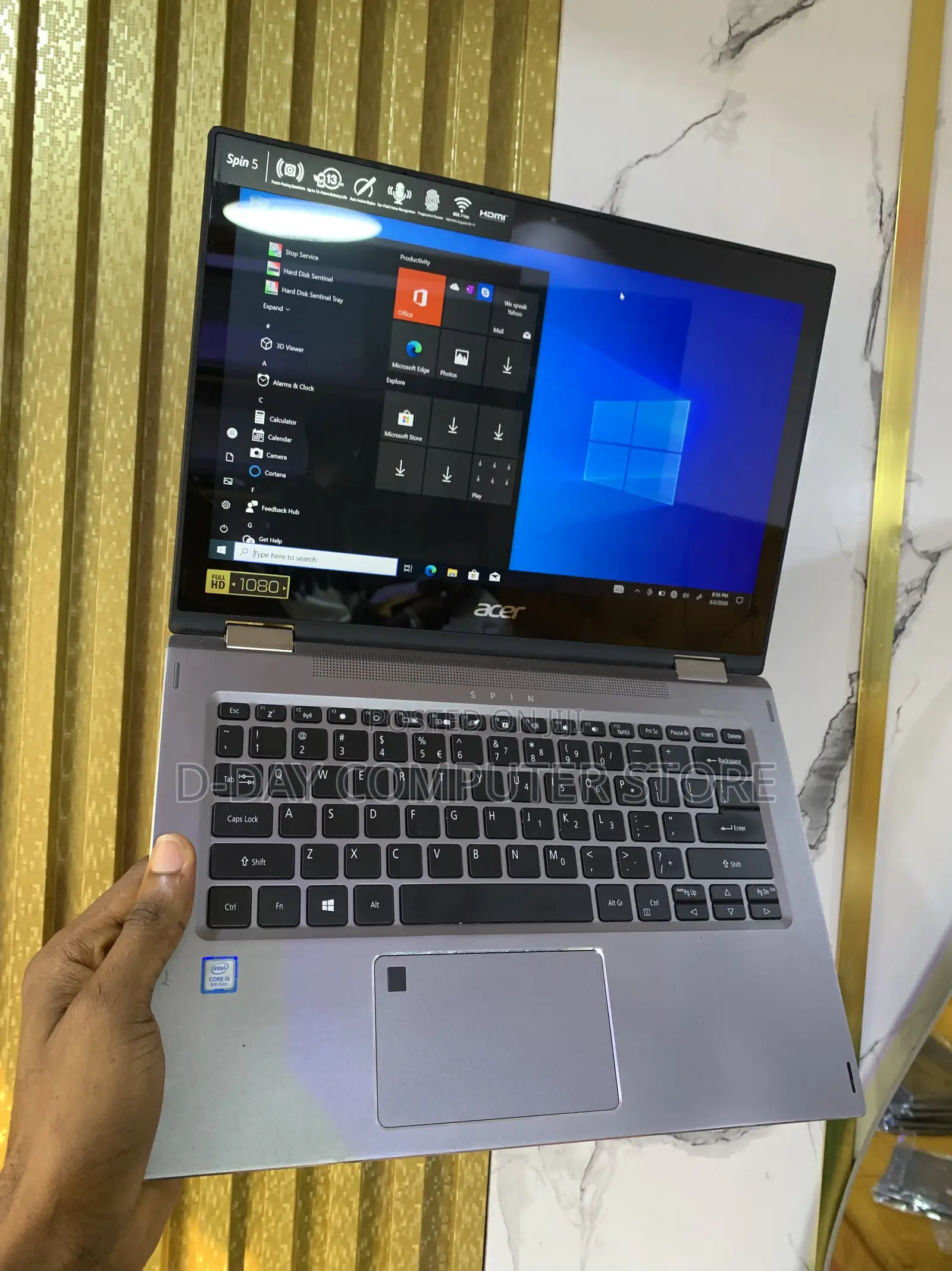 Laptop Acer 8GB Intel Core i5 SSD 256GB