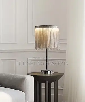 Modern Tassel Luxury Designer Exhibition Table Lamp.