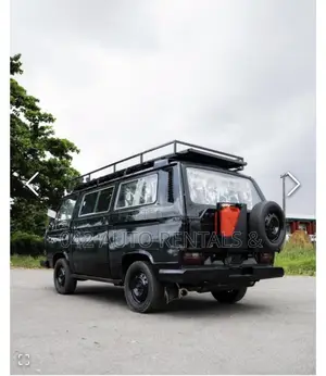 Vintage Volkswagen Kombi Black for Hire