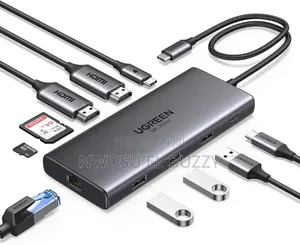 10-in-1 Usb-C Multifunction Docking Station /