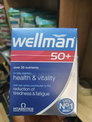 Vitabiotics Wellman 50+ Tablets