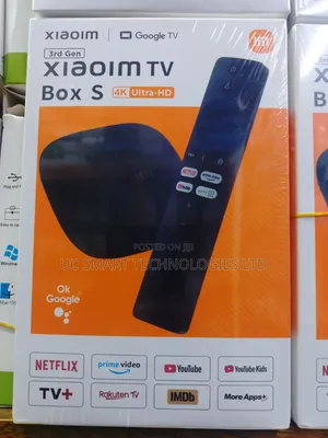 Xiaoim TV Box S Ultra Hd 3rd Gen 256gb 16gb