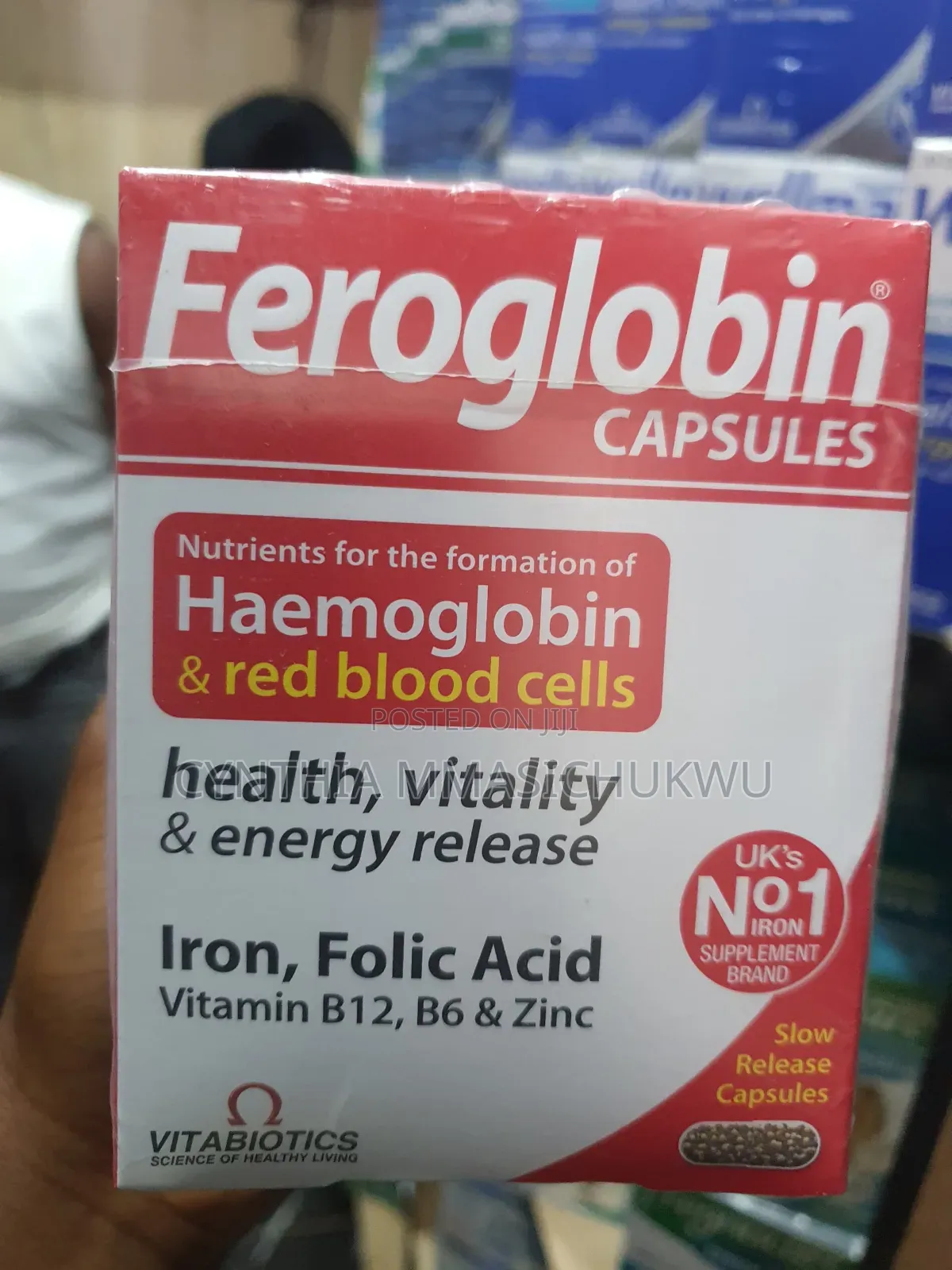 Vitabiotics Feroglobin B12 Capsules