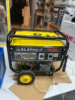 《》Heavy Duty Elepaq Constant Petrol Gen 4.5kva 100%Copper Coil