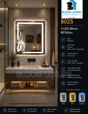 Quality Beautiful Soft Touch Led Mirror