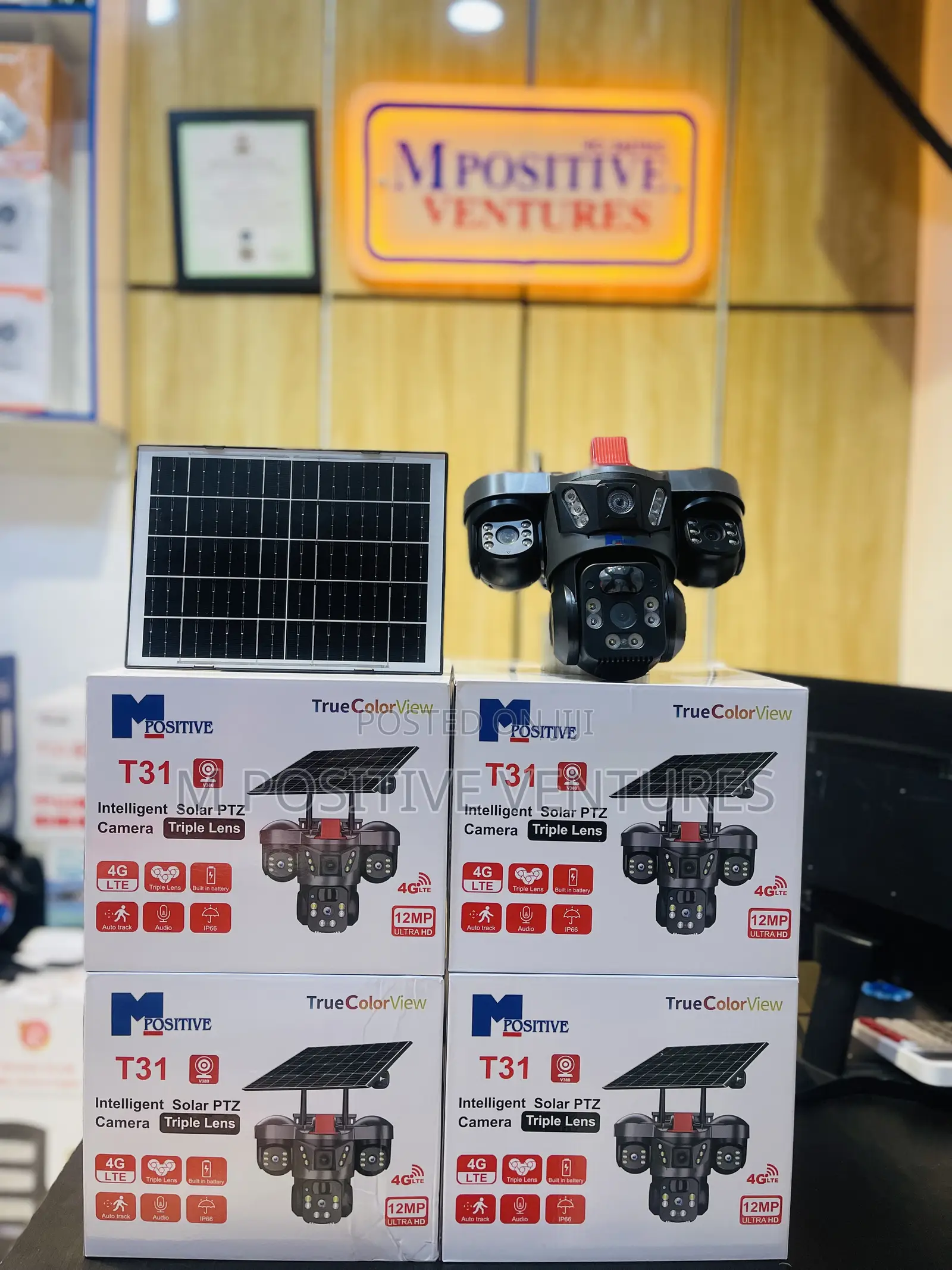 Solar PTZ Camera