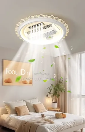 Round and Square Blade Less Ceiling Flush Light.