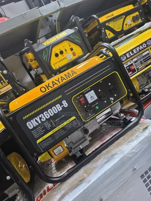 Come I Have Okayama Petrol Generator 3.5kva 100%Copper Coil