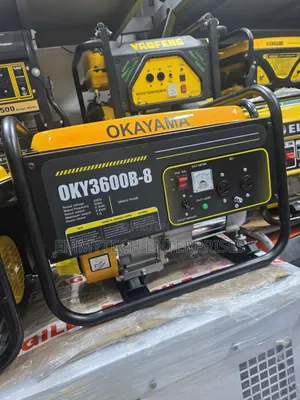 Original Okayama Petrol Generator 3.5kva 100%Copper Coil