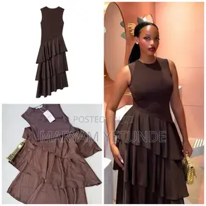 Fashion Luxury Zara Stylish Flayed Dress
