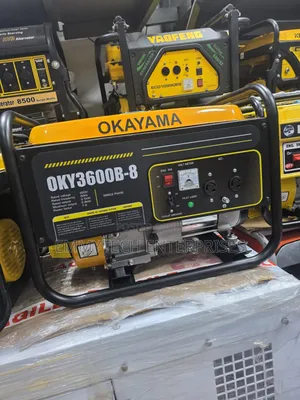 Hello Come I Have Okayama Petrol Generator 3.5kva 100%Copper Coil