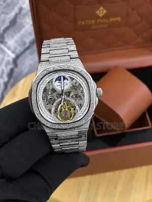 Patek Philippe Quality Luxury Men Created Automatic Engine Wristwatch