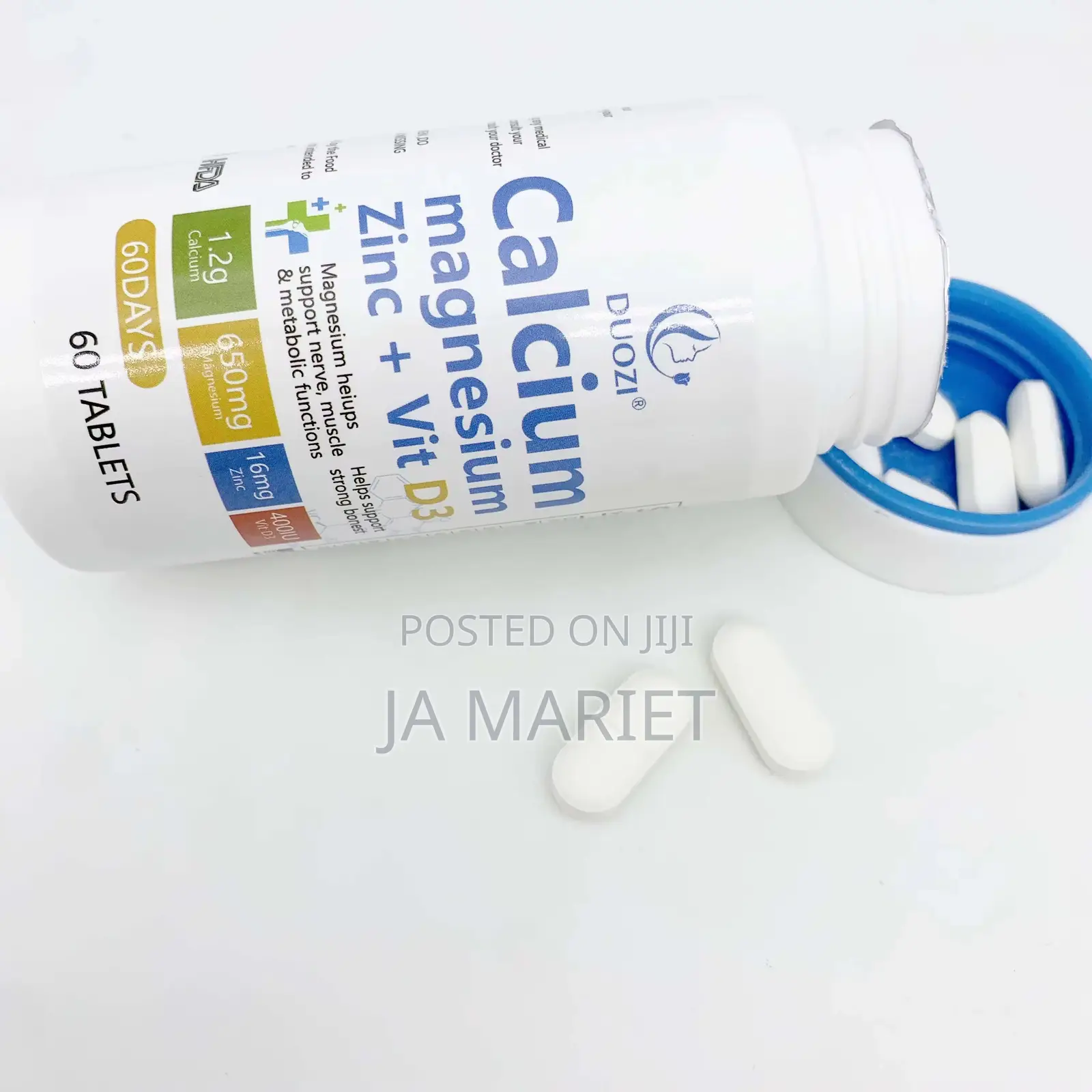 Calcium Magnesium Zinc + Vit D3