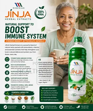 Jinja Designed to Boost Full Body System Immunity