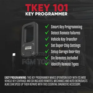 Thinkcar Tkey101 Ikey101 Simplified Key Programmer
