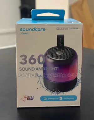 Soundcore Glow Mini Speaker - Light Show, 12h Playtime - Ip67 - Black