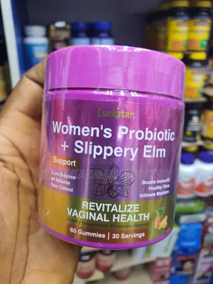 Luckstar Women's Probiotic + Slippery Elm Dietary Supplement