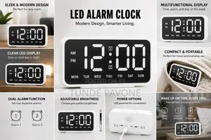LED Alarm Clock