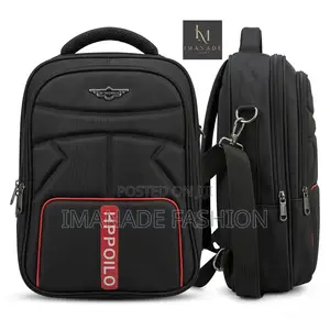 Hppoilo Backpack – Black Red (Premium)
