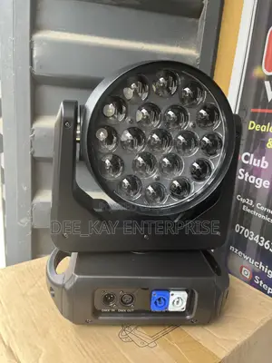 10 Watts by 19 Bulbs Moving Head Zooming Light