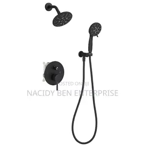 Matte Black Grohe Euphoria Shower System
