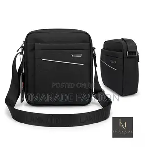 Lankaidi Shoulder Crossbody Bag – Black