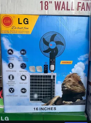 Lg 18inches Wall Fan With 100% Pure Copper