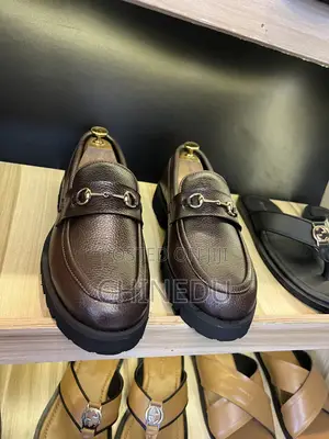 Coffee Brown Leather Shoe