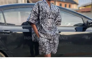 Premium Kampala 2-piece Short Set | 100% Cotton | Size S/M/L | Women*