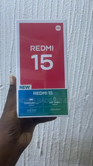 New Xiaomi Redmi 15 128 GB Black