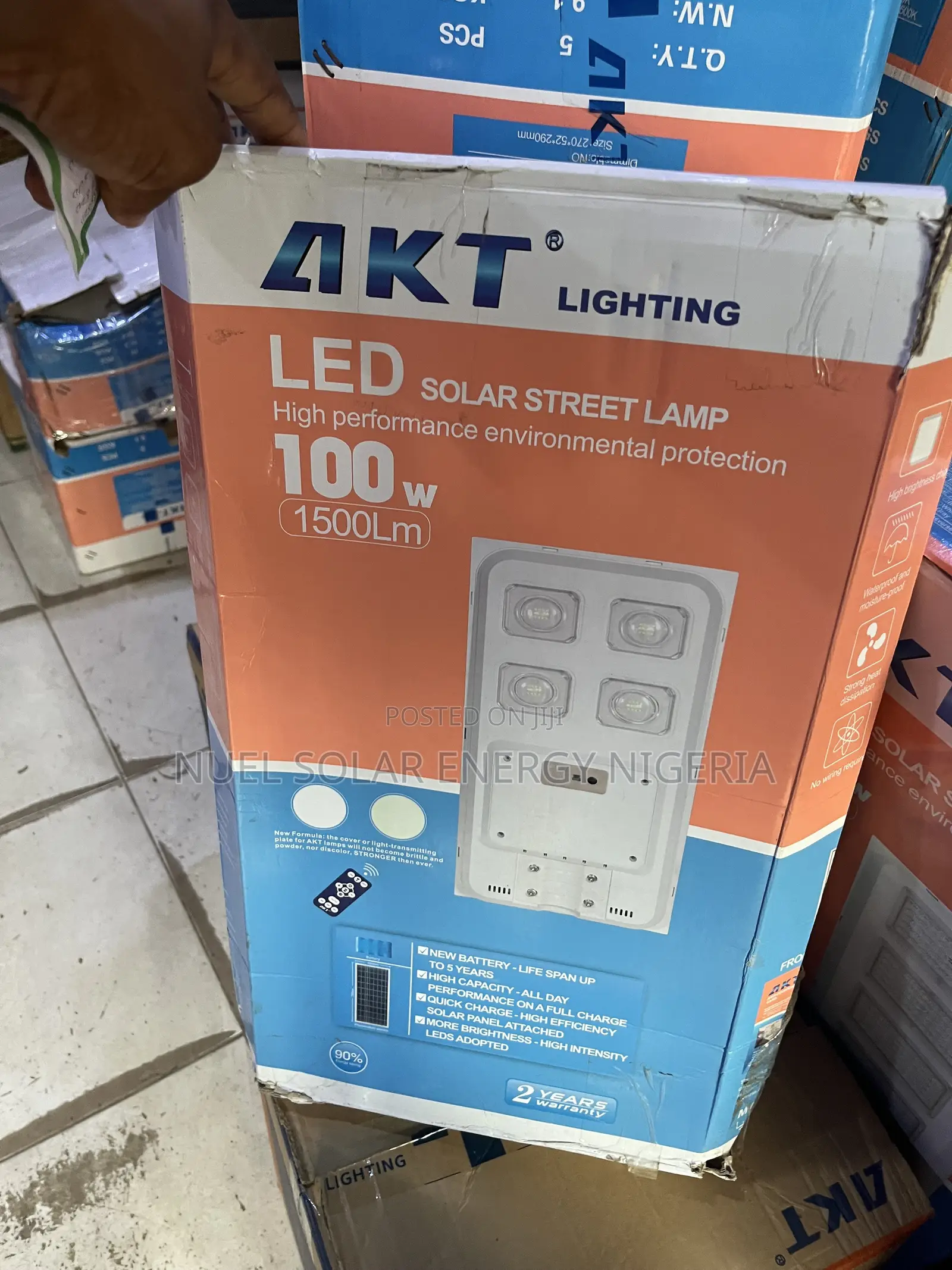 Akt 100w Solar Street Light