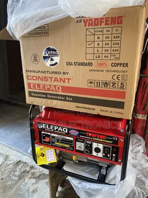 Elepaq Constant 3.5kva Petrol Generator 100% Copper Coil