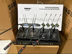 Shure 4 Channel Wireless Conference Microphone