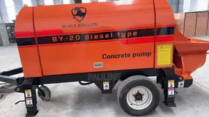 Black Stallion by-20 Diesel Concrete Pump for Sale