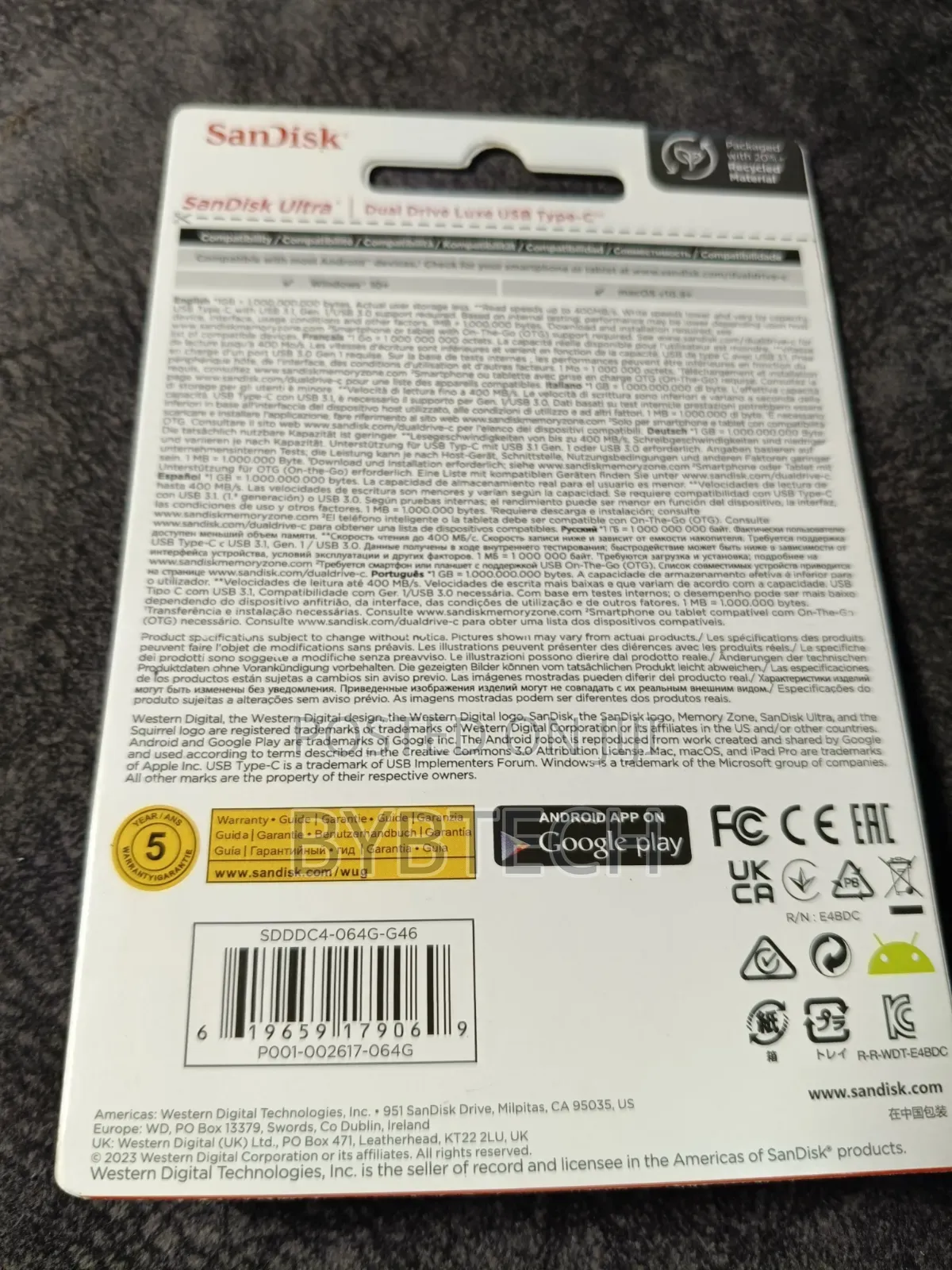 Original Sandisk Flash Drive 32gb