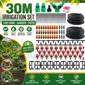 Smart 30m Irrigation Set for Healthier Crops and Beautiful Gardens