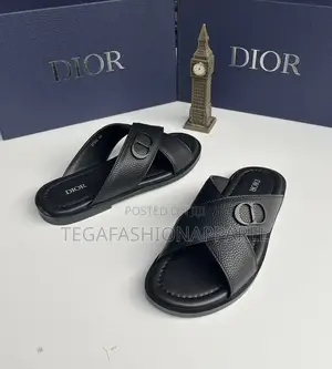 Christian Dior Leather Slide Pam