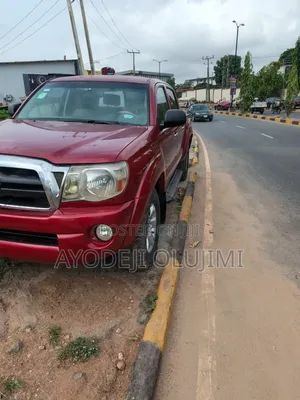 Toyota Tacoma Double Cab Long Automatic 4x4 2007 Red