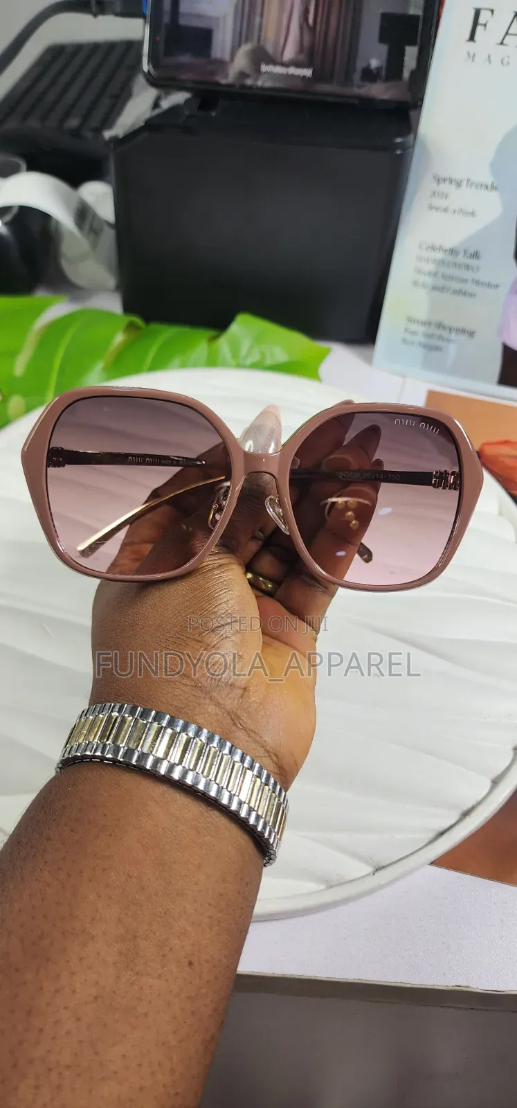 Miumiu Bold Sunglasses