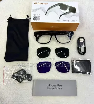 Xk One Pro Ai Smart Glasses With Chatgpt Shot Videos Voice Assistant