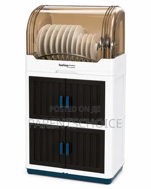 3 Layer Plastic Dish Storage Rack