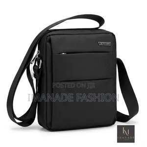 Jie Hui Sen Shoulder Crossbody Bag – Black