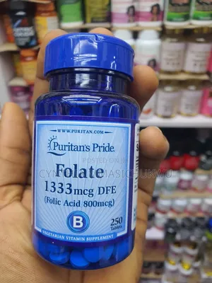 Puritan's Pride Folate, Featuring 1333 MCG Dfe