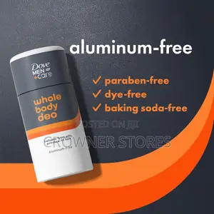 Dove Men + Care Whole Body Deo Aluminum-Free Deodorant Stick