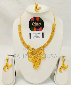  Luxury High Gold Plated Pendant Set