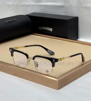 Chrome Heart Glasses With Metal Frame
