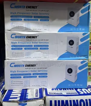 6kva 48v Cworth Pure Sine Wave Hybrid Inverter Best Importer Seller