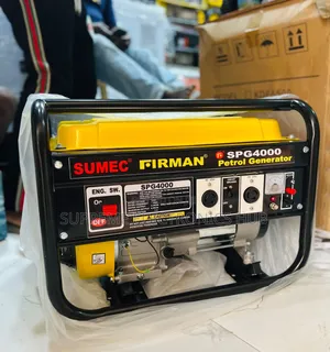 Original Sumec Firman Model Spg4000 Manual Start Petrol Generator Set.